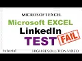 Can I Pass Microsoft Excel LinkedIn Online Test