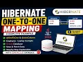 Hibernate One-to-One Mapping in Java Complete Example with Oracle Database Hibernate Tutorial