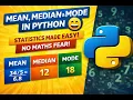 Mean Median Mode in Python Statistics Made Easy No Maths Fear