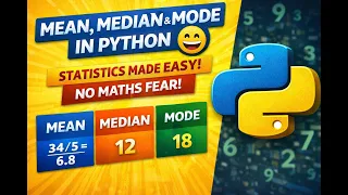 Mean Median Mode in Python Statistics Made Easy No Maths Fear