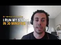 I Run My Whole Amazon FBA Store in 30 Minutes a Day - My Entire AI System