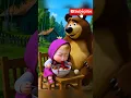 😱😱Marsha vomits blood🤮🤮 #marsha #mashaandbear #cartoon #creepy #horror