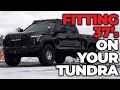 Fitting 37s On Your Tundra The Basics