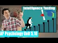 Psychometric Principles Intelligence Tests AP Psychology Unit 5 Topic 10 5 10