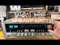 Is the Sansui 9090 the best sounding vintage receiver