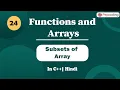 Subsets of Array