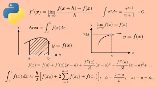 Essential calculus for computer programming with Python code