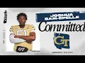 WATCH 4-star OT Joshua Sam-Epelle Commits to Georgia Tech No 2 OT in GA