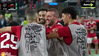 مروان عطية يسجل هدف الأهلي الثاني أمام الزمالك كأس السوبر المصري 