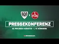 Download Lagu Pressekonferenz: SC Preußen Münster - 1. FC Nürnberg (2:1)