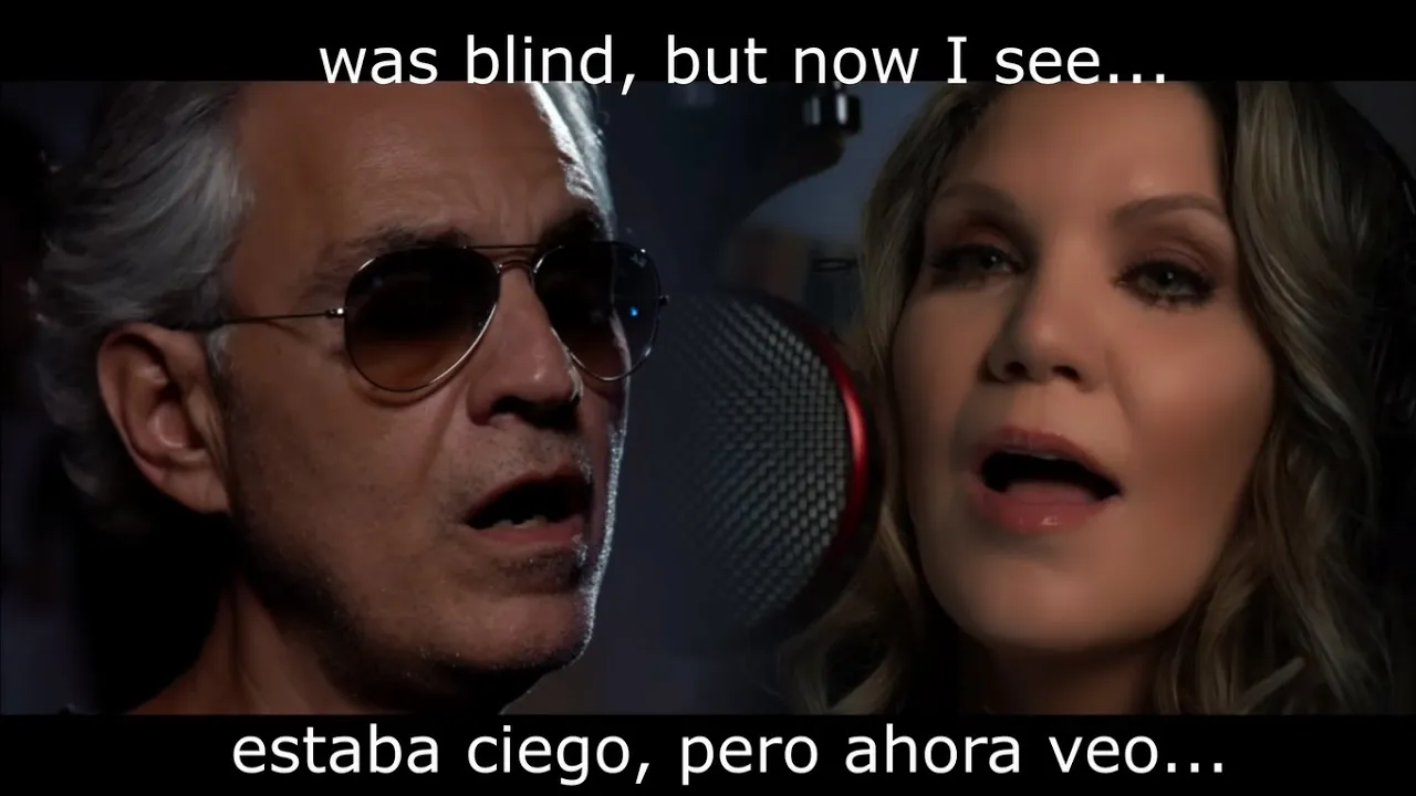 Andrea Bocelli Amazing Grace - Alison Krauss (Subtitulada en español) Andrea Bocelli Amazing Grace - Alison Krauss (Subtitulada en español)