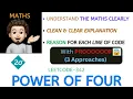 Power of Four 3 Approaches Maths With Proof Bit Magic Leetcode - 342