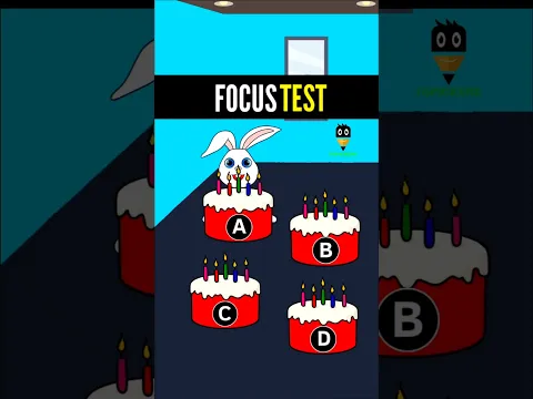Test Your Focus Power With Eye Puzzles 😱 | Focus Test For Genius 1 #shorts