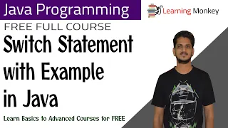 Switch Statement with Example in Java Lesson 19 Java Programming Learning Monkey