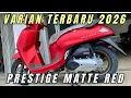 SCOOPY TERBARU 2026 PRESTIGE MATTE RED ‼️ GANTI TIPE