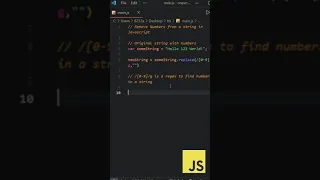 remove Numbers from a string in