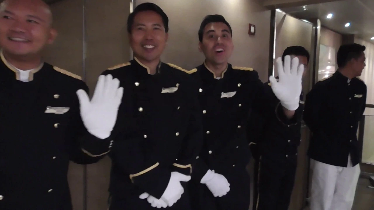 Embarkation on Ponant Le Soleal Petroplavlovsk, Kamchatka, Russia