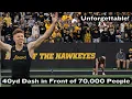 4 15 40yd Dash Live in Front of 70 000 People