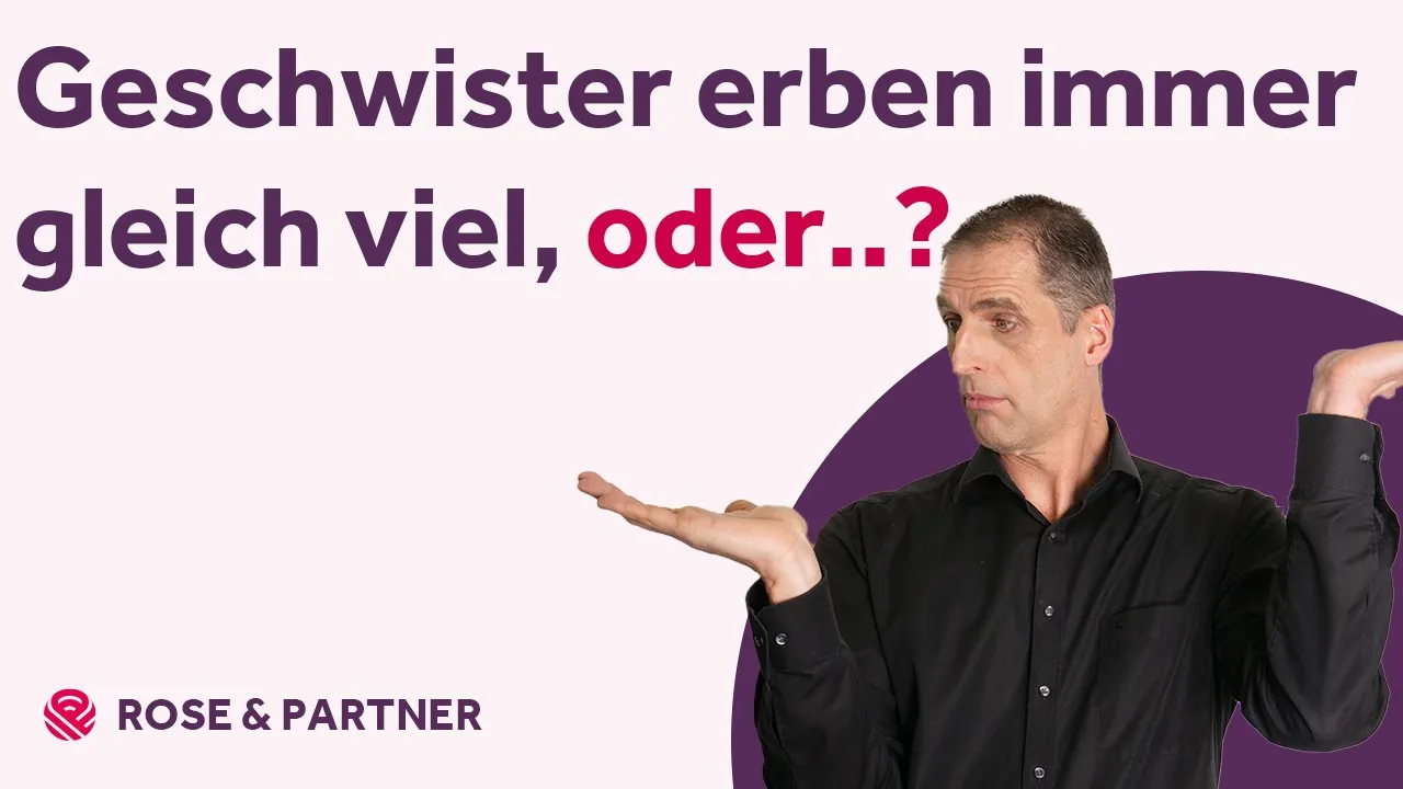 beim erben zeigt sich der charakter