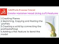 Hammer Head Using Loft Features SolidWorks Premium Tutorial