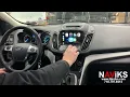 Fits 2013 - 2015 Ford Escape SYNC 2 Apple CarPlay Android Auto Wired Wireless USB Media