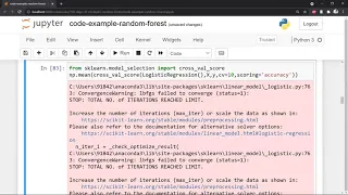 65 05 Hyperparameter Tuning Random Forest using GridSearchCV and RandomizedSearchCV Code Example10