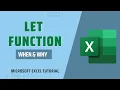 The New LET Function in Excel Boost Productivity and Save Your Time