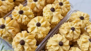 crispy and delicious old school semprit cookie recipe 1 2 kg of flour makes 4 jars