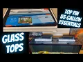 Glass tops for the Top Fin 55 Gal Essentials Tank