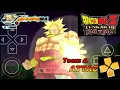 Dragon Ball Z Tenkaichi Tag Team PPSSPP : Broly The Legendary Super Saiyan!