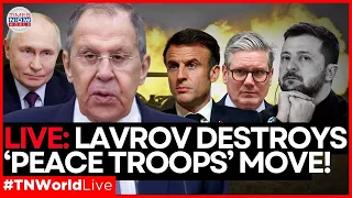 LIVE | Lavrov MOCKS France & UK: “They’re LYING About Peacekeeping! World News Live | Russia Live