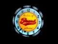 Restored Pearl Beer mirror neon motion spinner clock sign