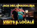 Jack Della Maddalena Ladbrokes visits Il Locale Pizzera
