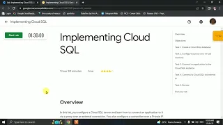 Implementing Cloud SQL Google Cloud LAB Solution