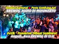 Lagu Detik² Penonton Semburat 🔥Kena Bass DJ 15 jt  BREWOG Di Pantau Pak Lurah ...Pesta Kembang Api💥