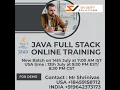 Java Full Stack Online Training in Hyderabad