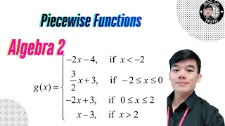 Graphing Writing Piecewise Functions Made Easy Domain Range Explained