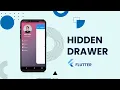 How to make Hidden Drawer - Flutter