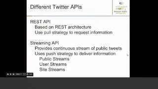 Lecture 11 Using Twitter API
