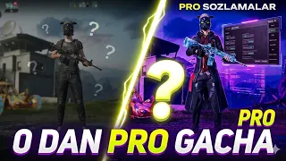 PUBGNI FULL NASTROYKA QILAMIZ ⚙️0 DAN PRO GACHA ? 