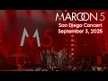 Download Lagu Maroon 5 Concert San Diego (Yardi Annual Conference) - September 3, 2025