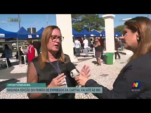 Segunda edição do feirão de empregos de Florianópolis vai até às 18h