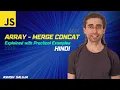 Array Merge Combine Concat - Hindi