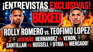 ¡Conversamos con Rolly Romero, Teófimo López en EXCLUSIVA! #RollyTeofimo