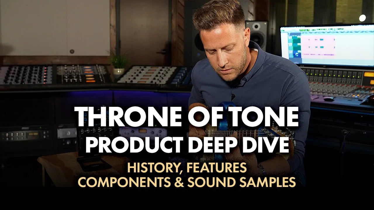 Warm Audio Throne Of Tone Dual-Sided Overdrive Pedal - Vintage King