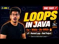 Loops in Java One Shot For While Do-While Nested Loop Real Project 2026