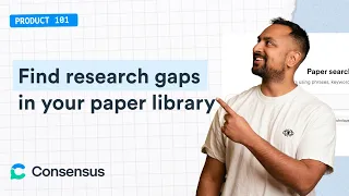Find Research Gaps in Your Paper Library Using AI Consensus Deep Search