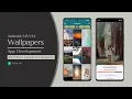 Wallpaper App in Android using VM - Part 2 Primary Layouts Categories Android Studio Tutorial