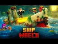 Download Lagu WE SURVIVED A GHOST SHIP WRECK IN THE DEAD OCEAN IN MINECRAFT!
