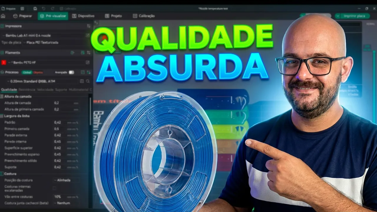 Como Imprimir PETG com Qualidade Profissional